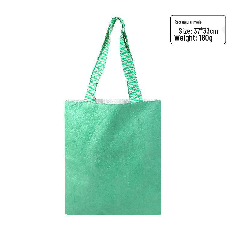 Wasserdichte Kraftpapier-Tragetasche von DuPont - Kreatives Geschenk & Retro-Umhängetasche mit Logo-Aufdruck