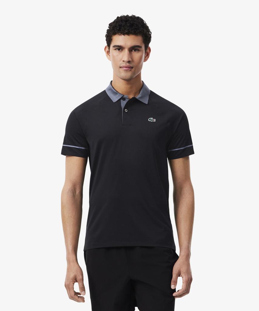 LACOSTE Men'S Tennis Novak Raglan Polo Dh6809-56N Zdq