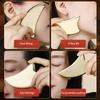 1PC Pure Copper Guasha Plate Back Shoulder Neck Body Guasha Massage Tool Whole Body Universal Foot Massage Brass Scraping Knife