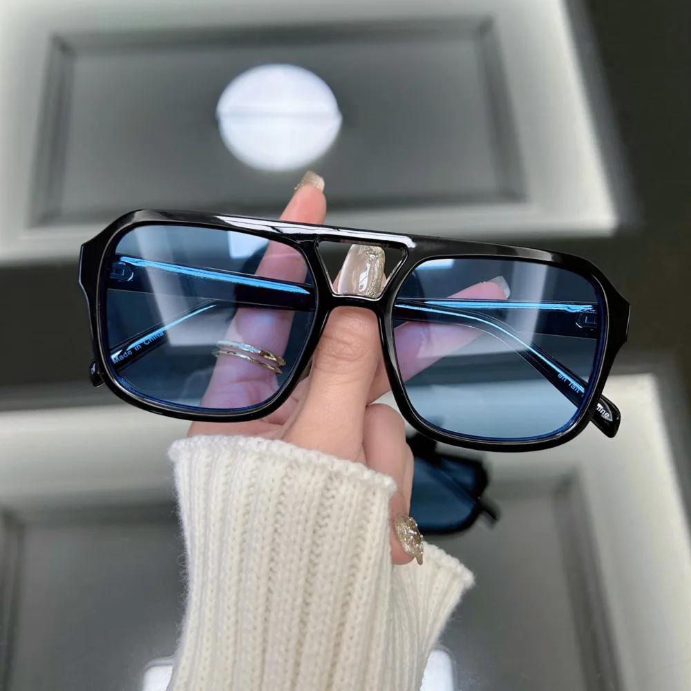 Square Vintage Sunglasses Women Brand Designer Retro Shades Sun Glasses Female Fashion Outdoor Travel Mirror