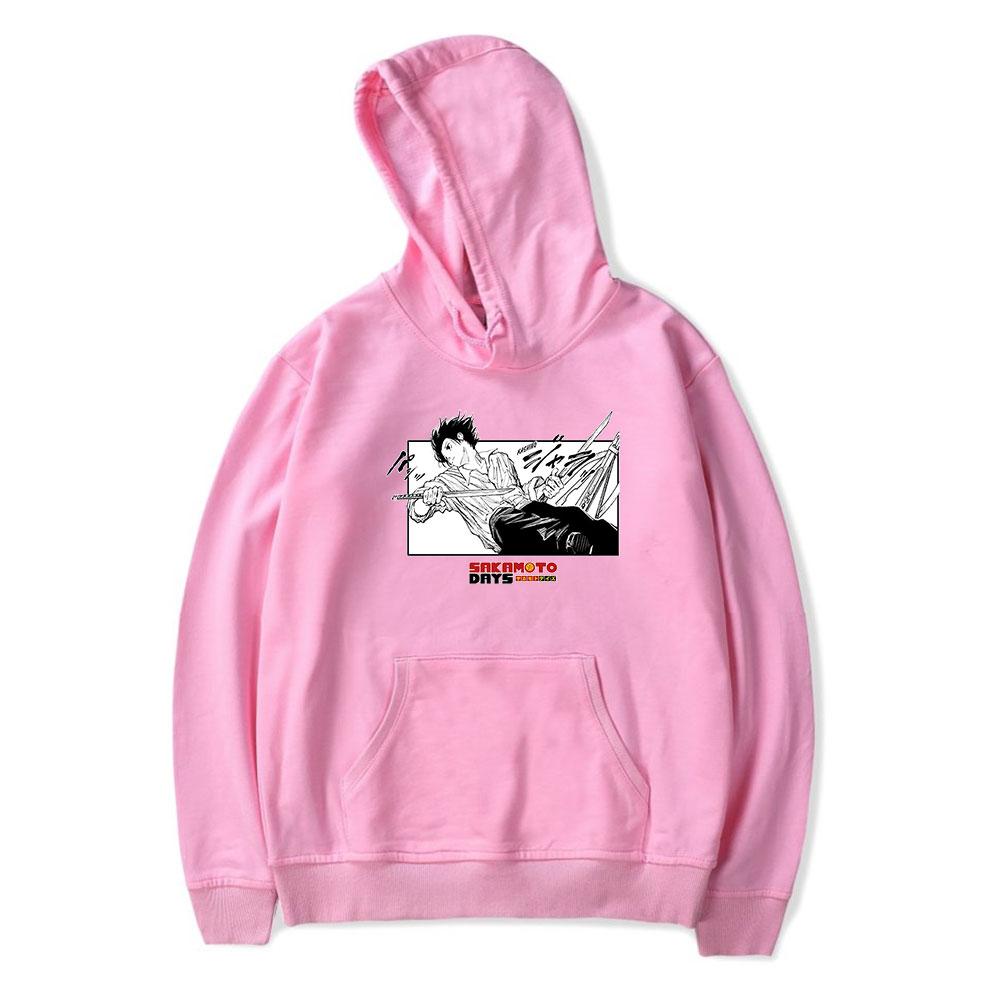 Sakamoto Days Anime Hoodie Merch Unisex Winter Long Sleeve Pullover Hooded Streetwear