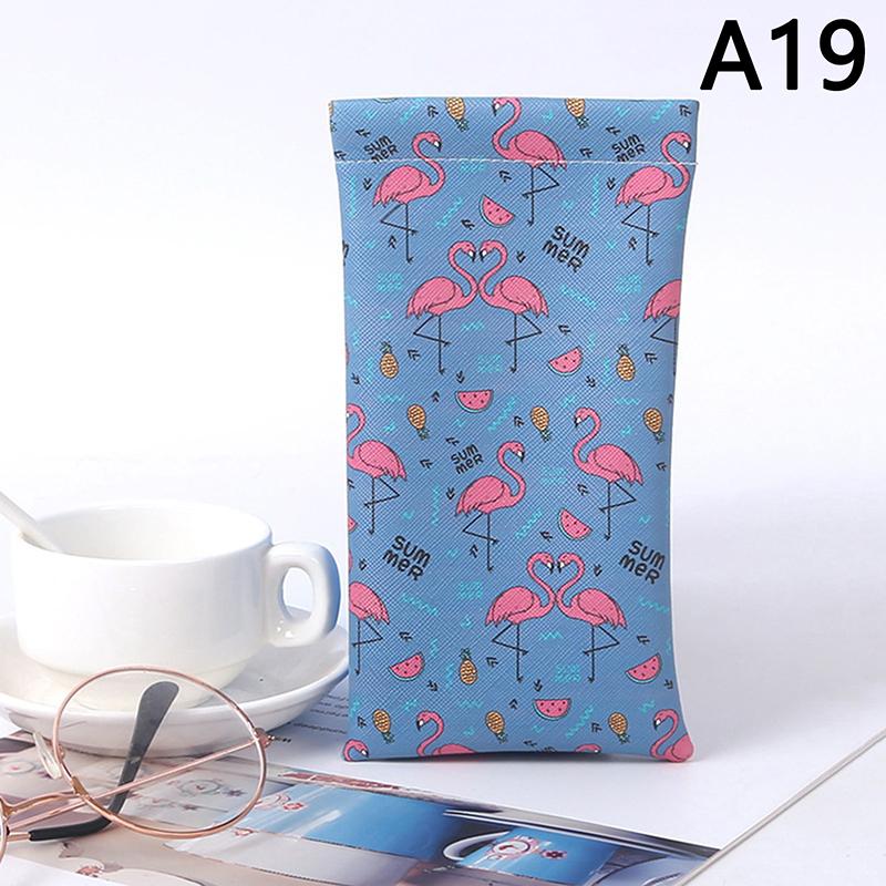 

1Pcs Soft Pu Leather Eyeglasses Bag Sunglasses Storage Pouch Reading Glasses Case Pouch Storage Bag Eyewear Protective Cover