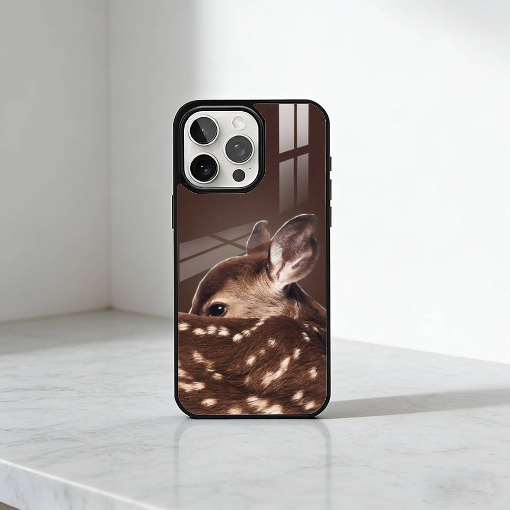 Lucky DEER Bless You Printing Phone Case For iPhone17,16,15,14,13 Plus,Pro Max Magnetic For Magsafe Wireless Charging