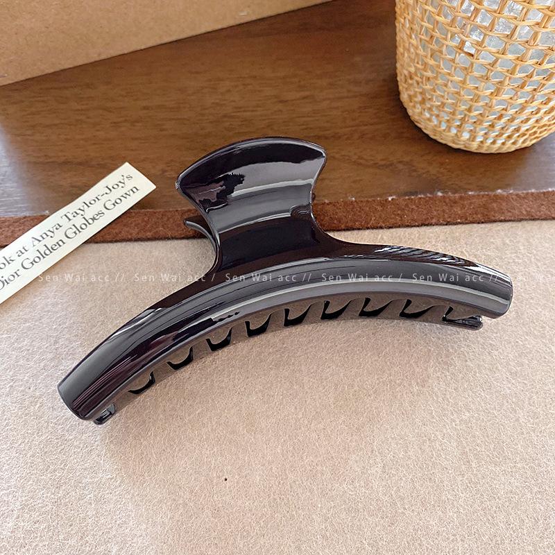 Ancola Red Hair Clip, Back of Head, Hair Clip, Large Shark Clip, High Hair Volume, Hairpin Headgear.