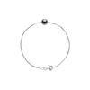 Bracelet - Pearls & Colors - Tahitian Cultured Pearl 8-9 Mm - 925 Sterling Silver - Length 18 Cm - Woman