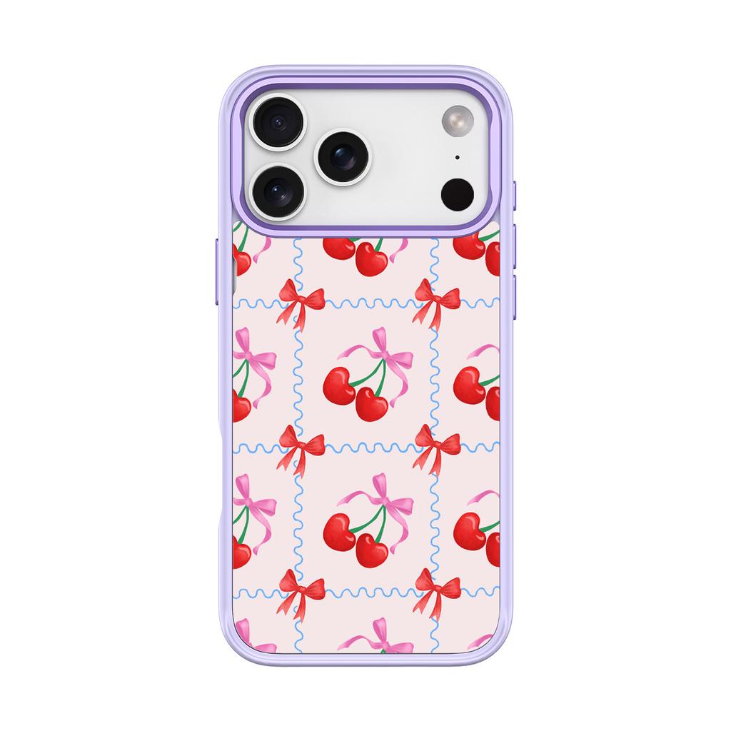 Applicable to Apple 17 mobile phone case, advanced sense 16 replaceable back plate 15promax magnetic mobile phone case, cherry blue wire.