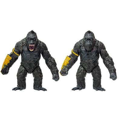 2 Styles King Kong Gorilla Articulated Joints Moveable Action Figure Vinyl Doll Collection Model Toys