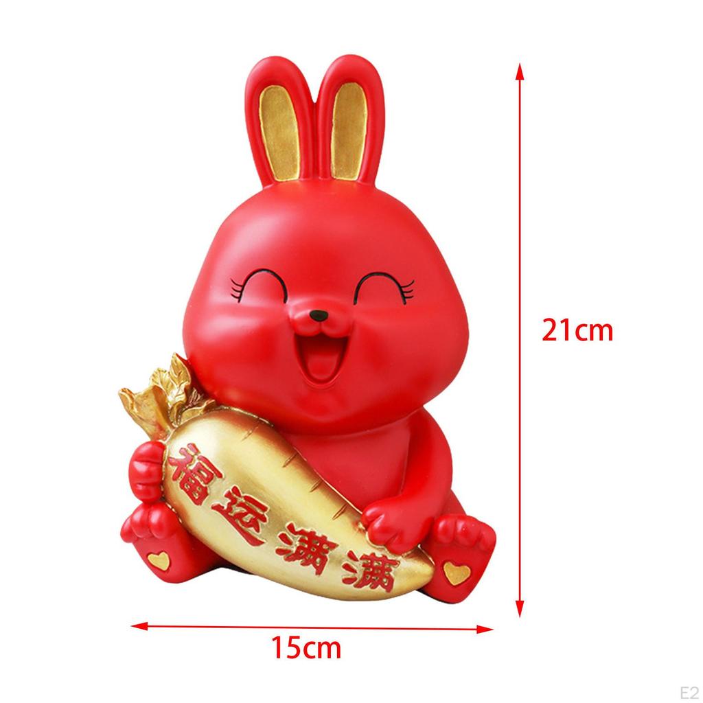 Cute Statue Money Bank, Saving Box, Resin Animal Figurine, Desktop Sculpture Ornament for