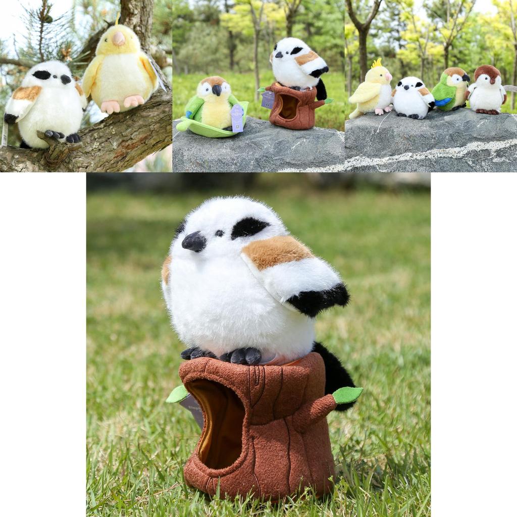 Animal Plush Toy Small Bird Collection With Pp Cotton Filling For Kid Gift