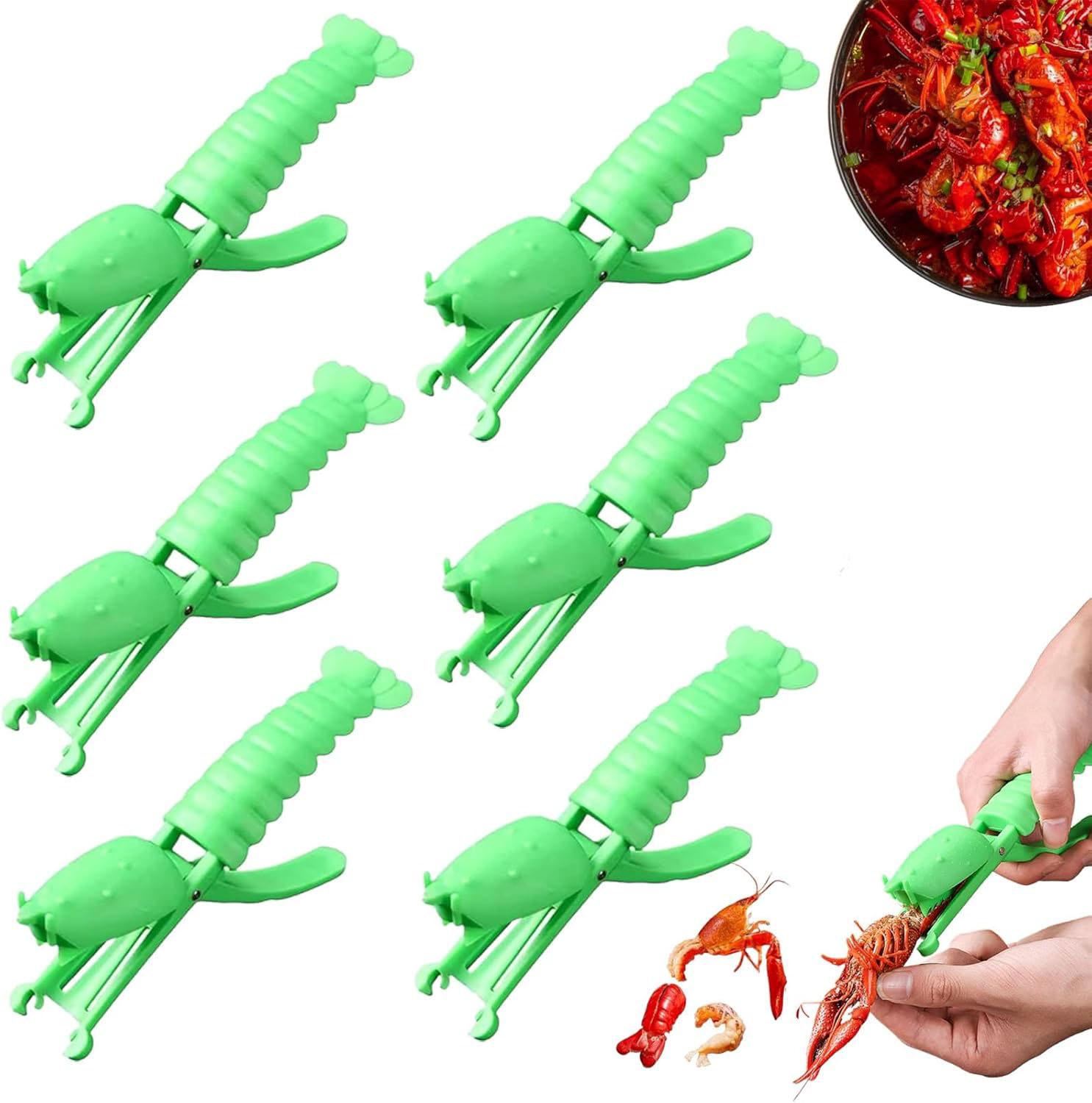 

Кухонный прибор Инструмент для чистки раков Очиститель креветок Очиститель креветок Нож для лески Чистка креветок Рыбалка Лобстер Чистка Морепродукты Инструмент зелёный