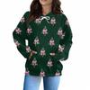 Women's Fashion Daily  Casual Hoodie Long Sleeve Printed Top
