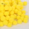 300 Pcs Pom Poms for Crafting 10mm Fluffy Felt Balls Solid Color Fuzzy Pompoms for Dolls Garland DIY Crafts Decorations