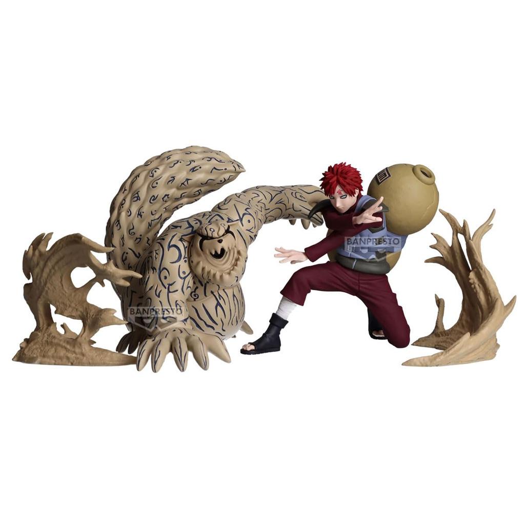 Banpresto Shukaku Naruto Shippuden Sammler-Actionfigur Weich-Vinyl Perfekt für Anime - 10cm, Mehrfarbig, BP29061P, Fans!