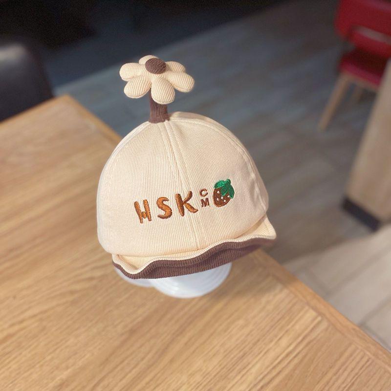 Baby Cotton Baseball Cap For Infants And Toddlers With Breathable Design For Autumn Winter Seasons