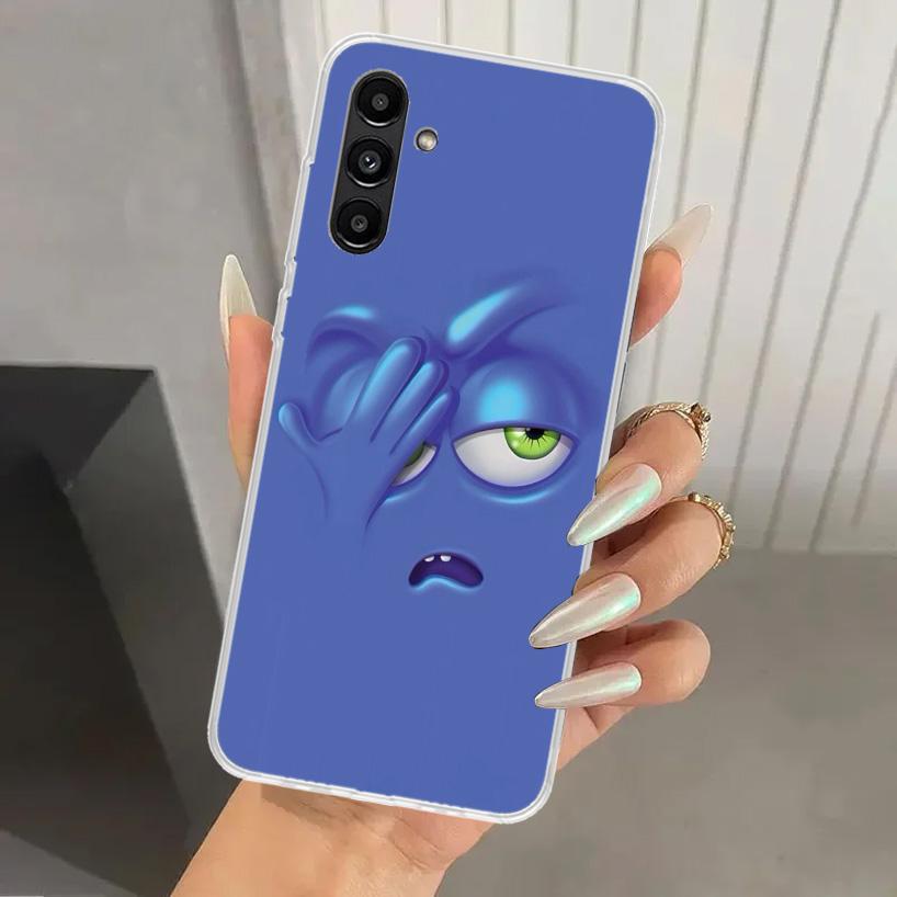 Funny Face Cute Phone Case for Samsung Galaxy A16 A26 A36 A56 A15 A25 A35 A55 A14 A24 A34 A54 A13 A23 A33 A53 A05S A04S A03S A15