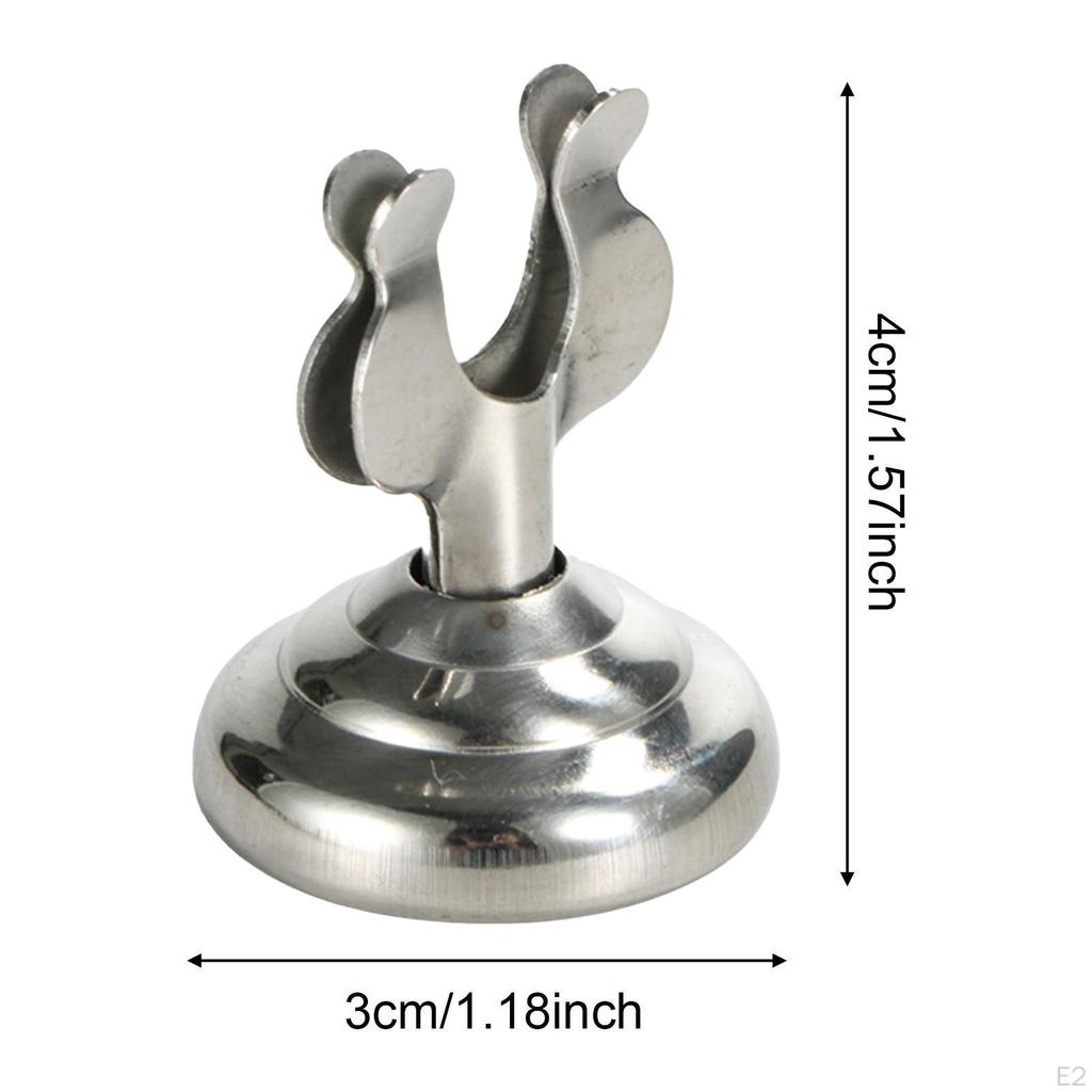 Wizytownik Uchwyty na Miejsca Metalowe Wielofunkcyjne Tabliczki Numerowe W Kształcie U Menu