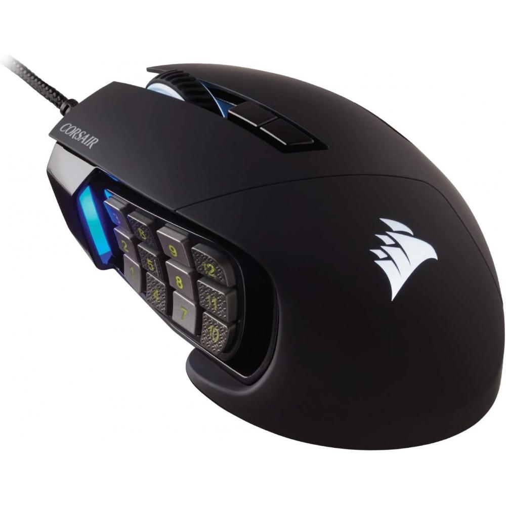 Corsair Wired Gaming Mouse 18 000 Dpi 17 Programmable Buttons Icue Support