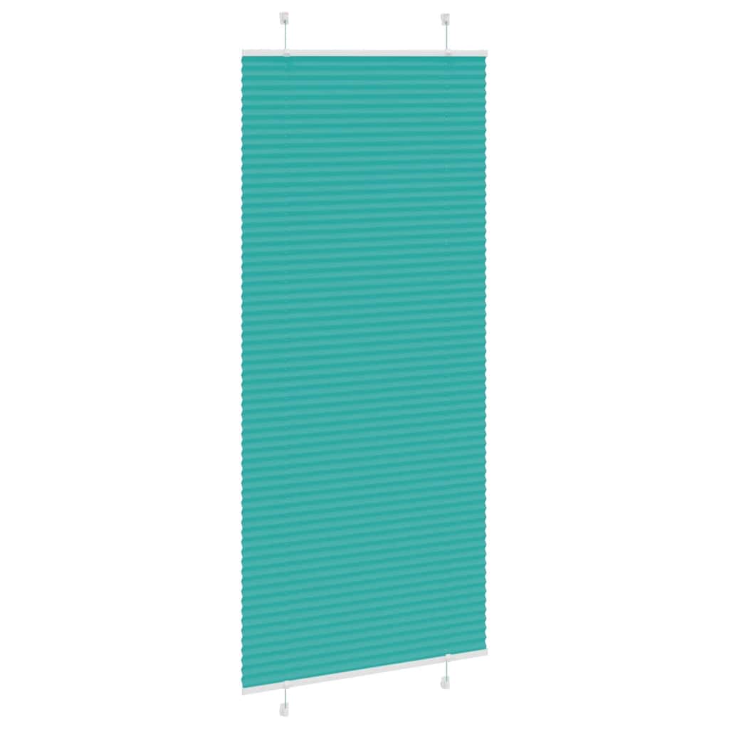 Roleta Plisowana Zielony Benzyna 100X200Cm Szerokość Tkaniny