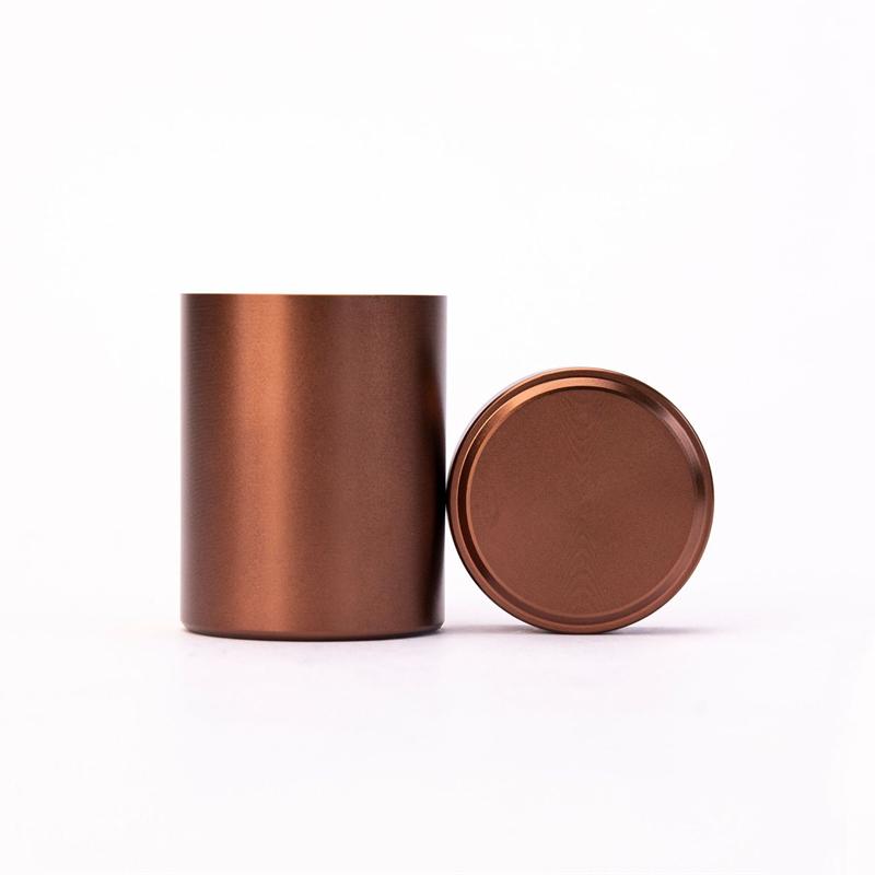 Mini Metal Tea Caddy sealed storage tank Portable travel Tea Boxes tea tin containers coffee canister Kitchen Spice Candy jar