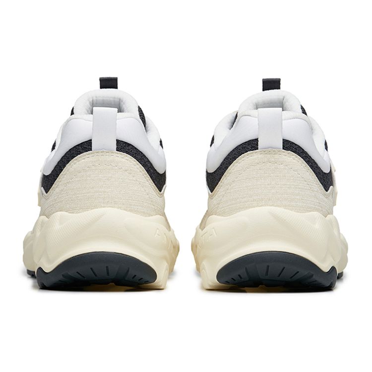 Anta Comfortable Versatile Retro Low-Top Running Shoes Men Sneakers Gray White 912245596-4