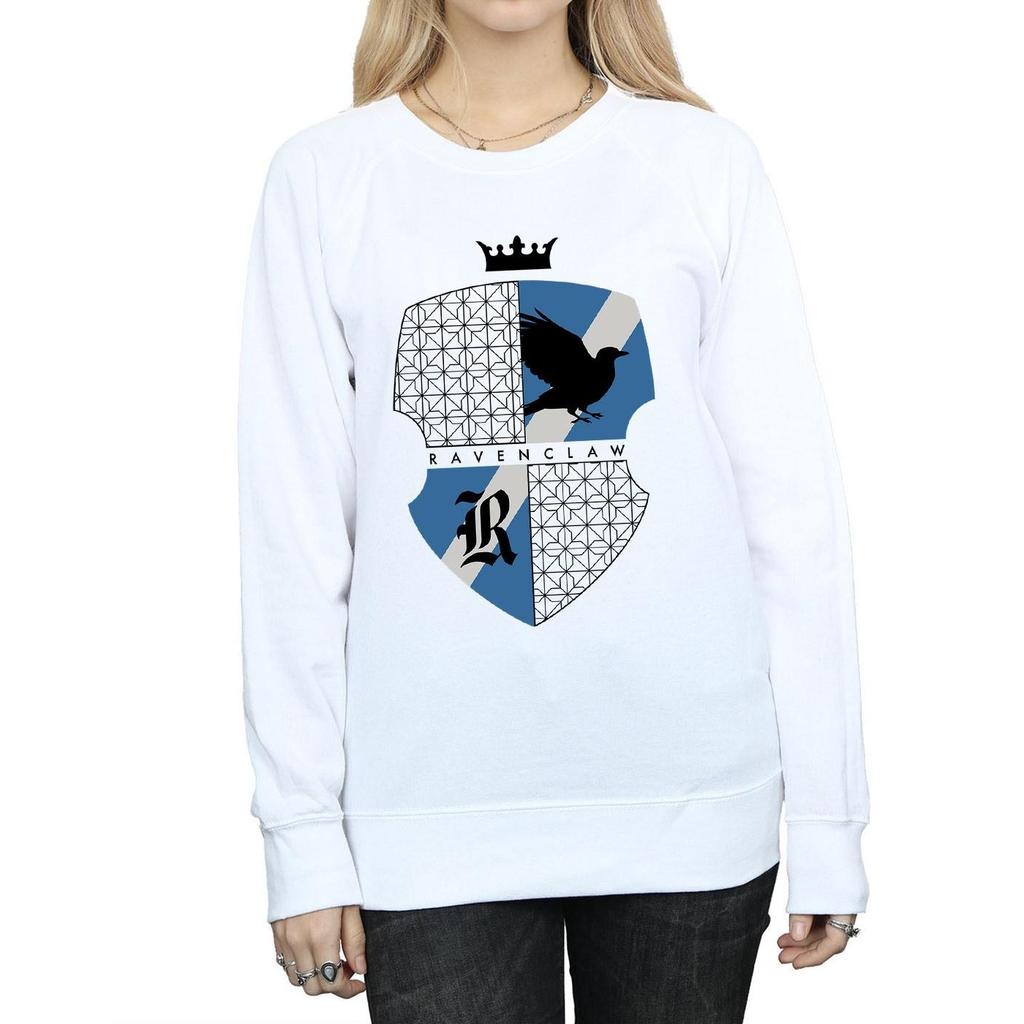 Harry Potter Womens/Ladies Ravenclaw Shield Sweatshirt