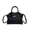 Spring New High-end Bag, Lychee Pattern Lock Wing Bag, Portable Shoulder Women's Bag