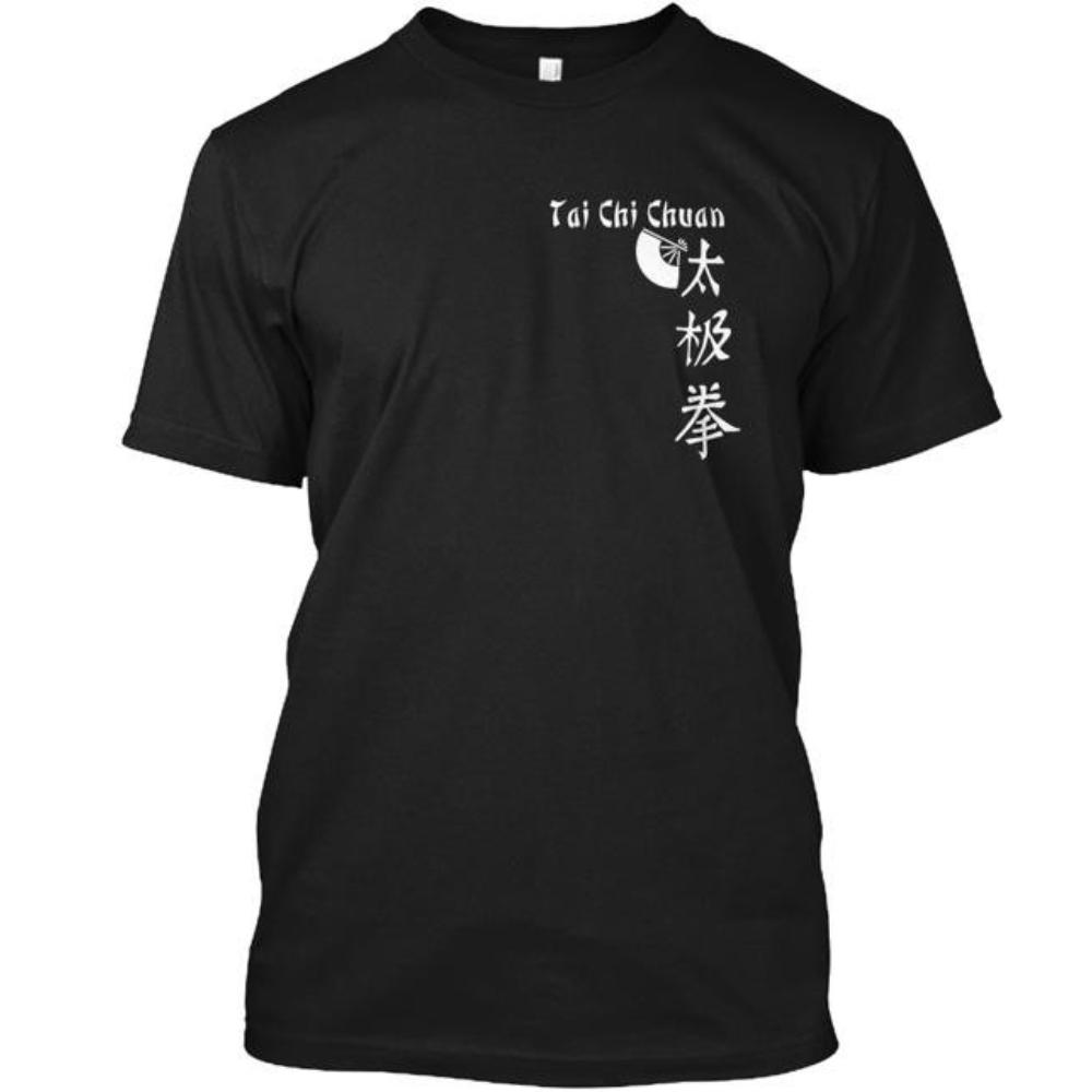 

Vintage Tai Chi Man TShirt Chinese Martial Arts Enthusiasts Graphic T Shirt Classic Oneck Cotton Outdoors Shortsleev Tops Tee 4XL