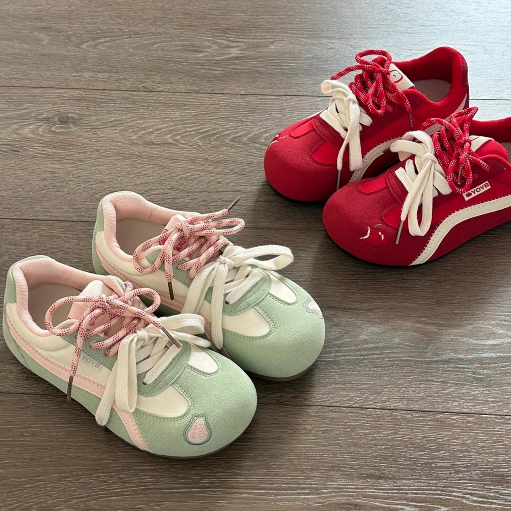 Lan Cabinet, Koreanische vielseitige Board-Schuhe Damen 2025 neue Frühling-Sommer Plateau weiße Schuhe lässige Forrest Gump Trainingsschuhe