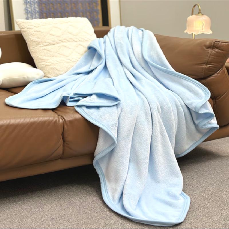 

Mercury Blue Bay All-Season Flannel Throw