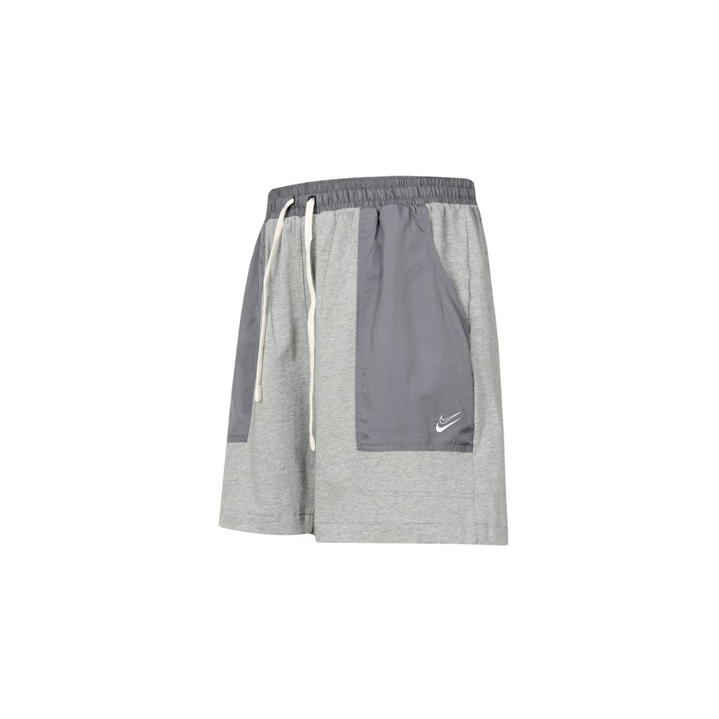 Nike Kevin Durant High-Waisted Straight-Leg Shorts Men Bottoms Grey DX0204-063