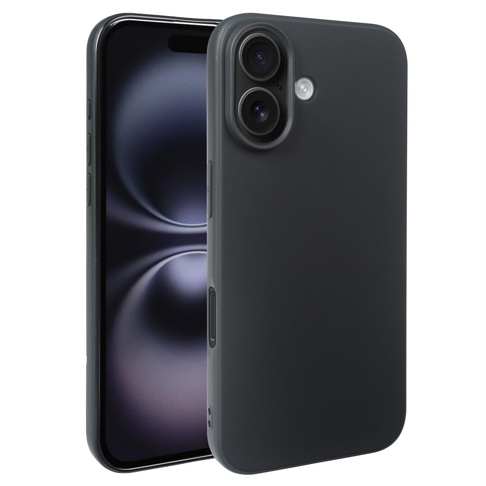 

Чохол для iPhone 16 Plus GRS сертифікований RCS екологічно чистий матеріал матовий тонкий протиударний чохол для телефону з одним боком Type A