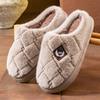 Platform Slippers For Men Winter Home Warm Soft Fuzzy EVA Sole Indoor Footwear Cozy Memory Foam House Shoes Plus Size