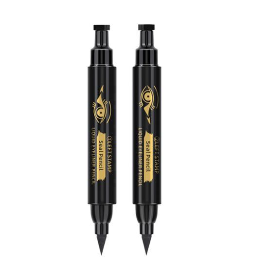 

Профессиональная подводка для глаз, 2 шт., гладкая глицериновая практичная влажная подводка для глаз для женщин чёрный