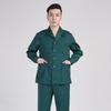 Women's Short Sleeve & Long Sleeve Dark Green Nurse Uniform Set