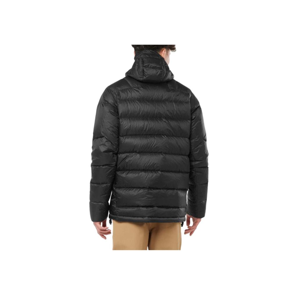 Salomon Elixir Hooded Solid Color Casual Down Jacket Men Jacket Black LC2103500