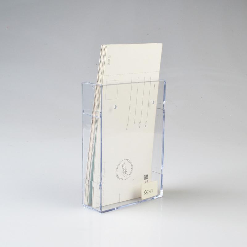 Wall Mounted Clear Storage Rack Box Holder Brochure Stand Pamphlet Booklet Display Wall Mountliterature Magazine Show Shelf