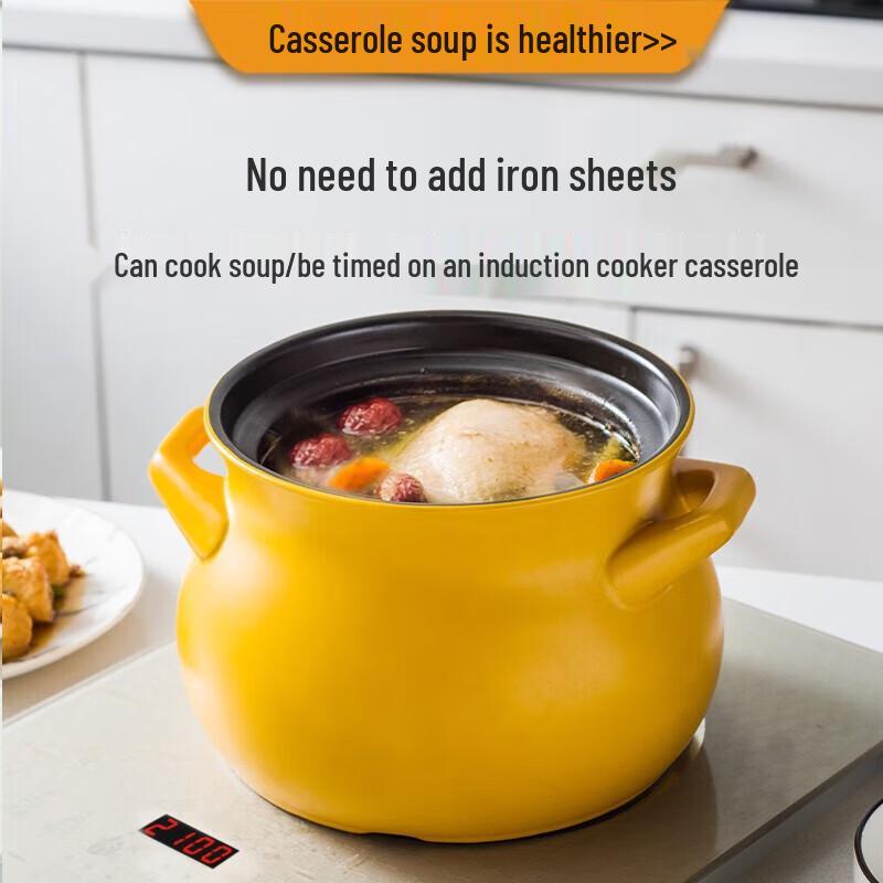 IKTN Ceramic Stew & Soup Pot