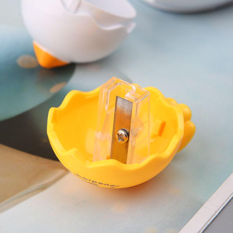Cute Kawaii Chick Animal Style Pencil Sharpener Hand Mechanical Cutting Tools Stationery