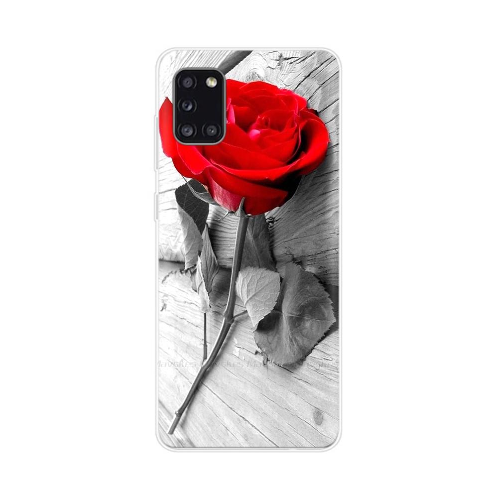 For Samsung Galaxy A31 Case Soft TPU Silicon Case For Samsung A31 A 31 SM-A315F Silicone Back Cover For Samsung A31 Phone Case