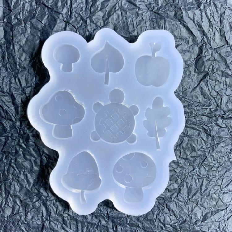 Silicone Quicksand Shaker Filling Mold for DIY Jewelry Making,Pendant,Keychain