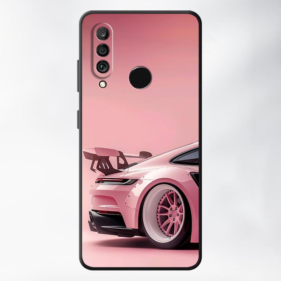 Funda Phone Cover Case for Huawei P20 P40 Lite P20 Lite 2018 P Smart 2019 P30 P20 Pro Cool Sports Car