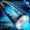 Automatic Sucking Male Mastubator Blowjob Vibration Masturbation Cup 3D Realistc Vagina Pocket Pussy Adult Sex Toys for Man