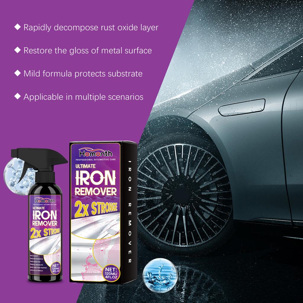 Car Metal Rust Remover Rust Inhibitor Derusting Spray Multipurpose Home Car Hub Anti-Rust Iron Power Cleaning Car Maintenance