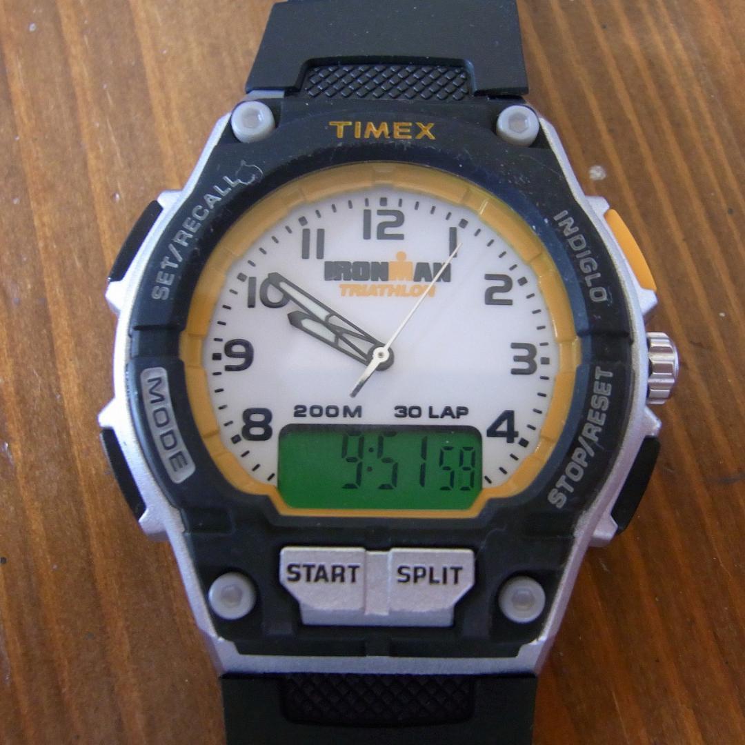 Used TIMEX IRONMAN TRIATHLON 30 LAP Watch