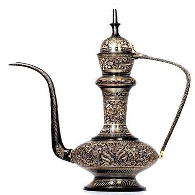 38,1 cm Ottone Surahi Brocca Decorativa
