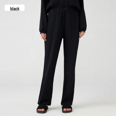 Women's High-Waist Loose Straight-Leg Pants