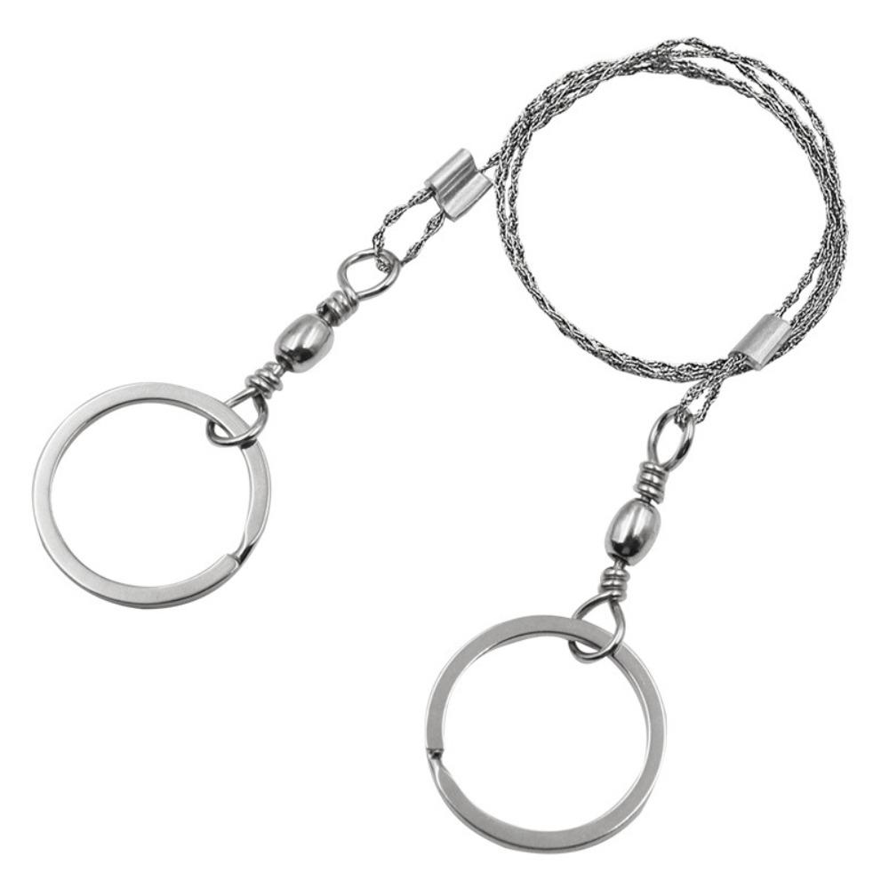 4-strand Stainless Steel Wire Saw with Handle Hand Steel Wire Saw  Travel Camping
