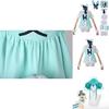 Hatsune Miku White Rabbit Girl Silky Cosplay Costume For Anime Stage Performance