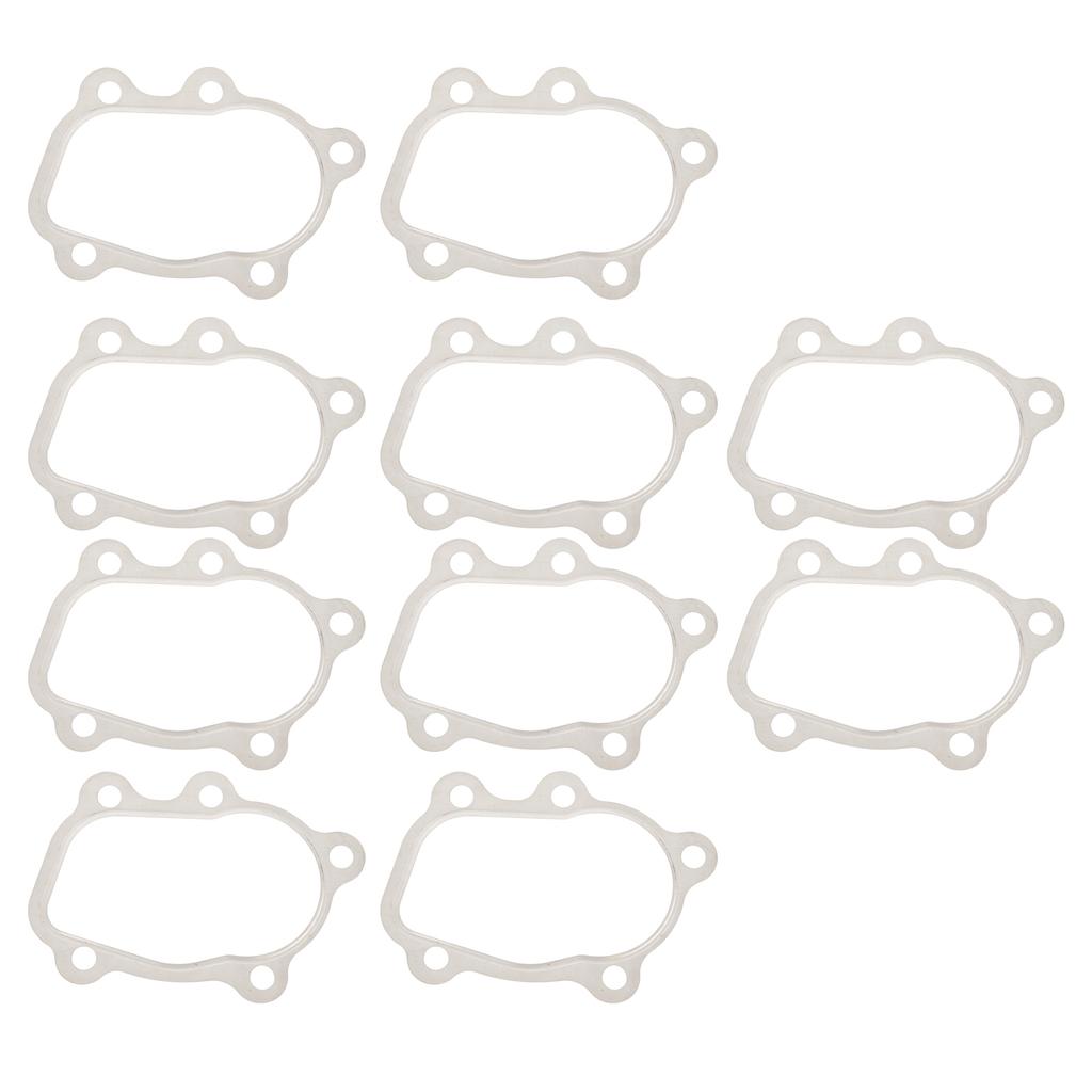 10Pcs Car Turbo Gasket 5 Bolt Turbine Outlet Downpipe Gasket For Silvia 200SX S13 S14 SR20DET CA18 CA18DET