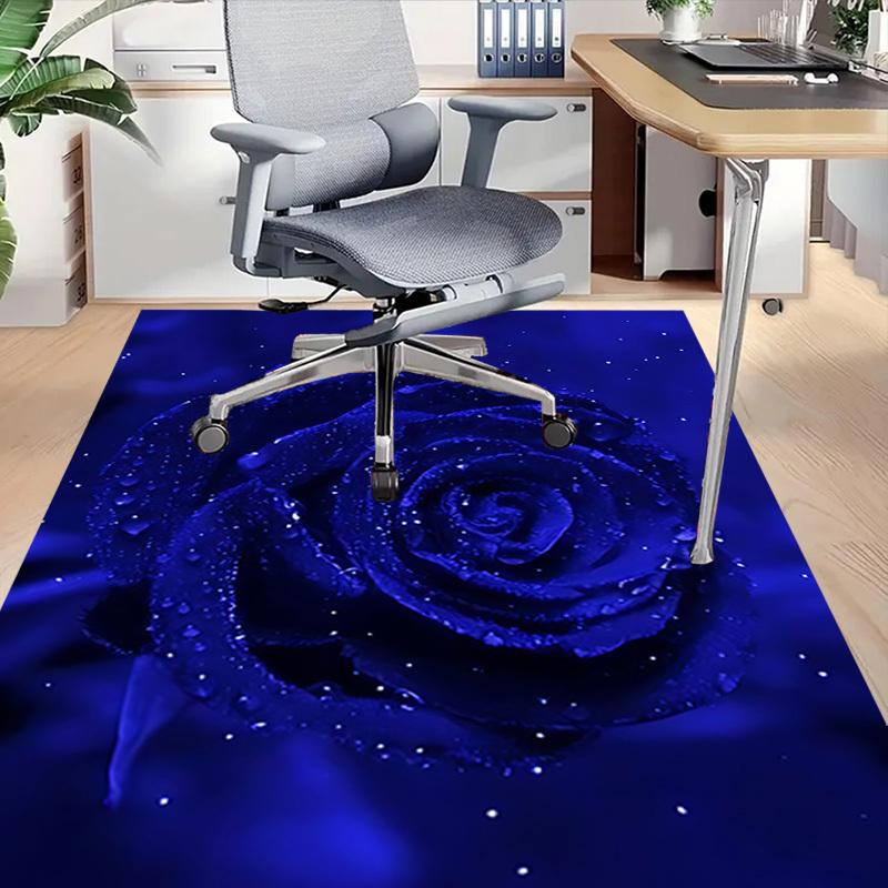 1PC Rose Waterdrops Carpet Ultra Soft, Thick & Absorbent, Non Slip Machine Washable Mat for Entryway